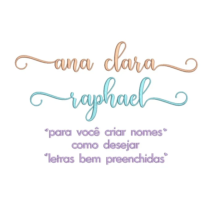 Alfabeto letras cursivas com glifos para bordar de a a z cabinhos lindos