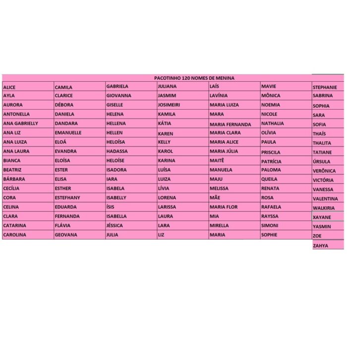 Matriz de Bordado Coleção 120 Nomes com flor e borboletas para bordar