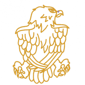 Matriz De Bordado - Águia