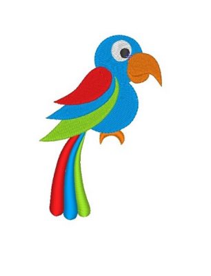 Matriz De Bordado - Papagaio