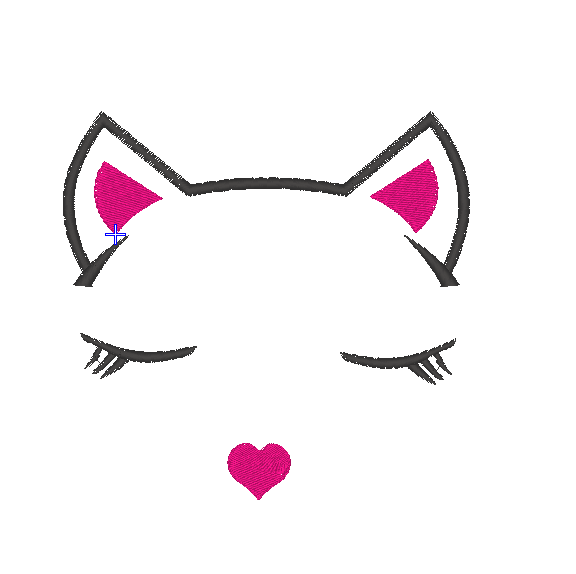 DESENHO Matriz De Bordado - Carinha - Imagem 1