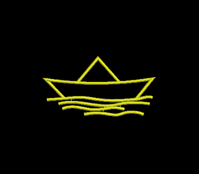 Matriz De Bordado Barquinho Para Bordar