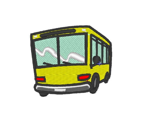 Matriz De Bordado ônibus para Bordar.