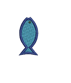Matriz De Bordado - Peixe - Imagem 2
