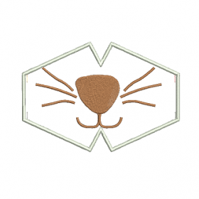 Matriz De Bordado - Máscara Focinho