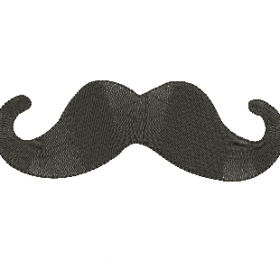 Matriz De Bordado - Bigode - Imagem 2