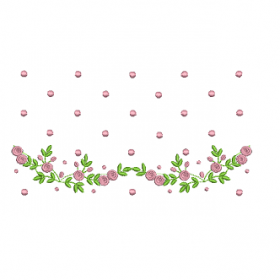 Matriz De Bordado - Flor Poá