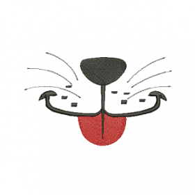 Matriz De Bordado - Focinho De Cachorro