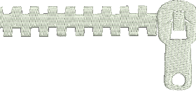 Matriz De Bordado - Ziper - Imagem 2