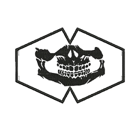 Matriz De Bordado - Máscara De Proteção Caveira