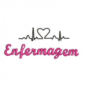Matriz De Bordado - Batimentos Enfermagem