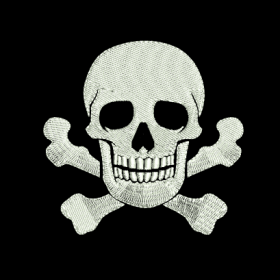 Matriz De Bordado Caveira para bordar