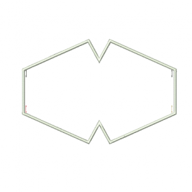 Matriz De Bordado - Máscara Contorno Molde