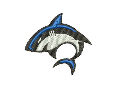 Matriz De Bordado Tubarão para bordar