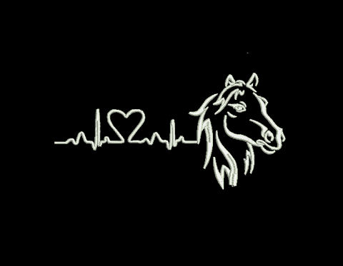 Matriz De Bordado Batimentos Cavalo para bordar. Matriz De Bordado Batimentos Cavalo para bordar.