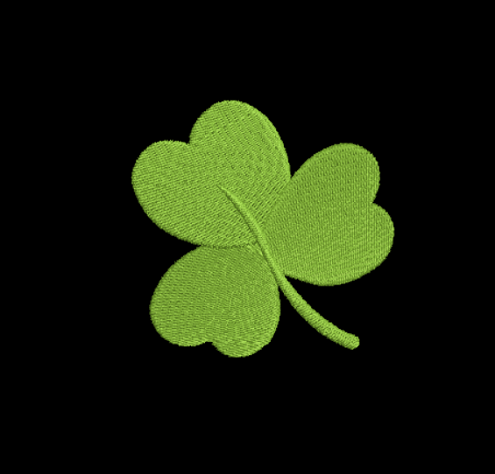 Matriz De Bordado Trevo para bordar