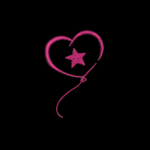 Matriz De Bordado Balão Coração para bordar