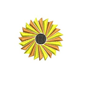 Matriz De Bordado Girassol para Bordar. 