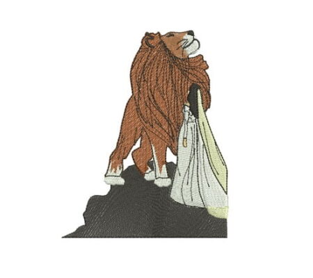 Matriz De Bordado Leão E Noiva para bordar.