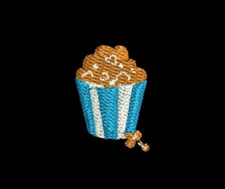 Matriz De Bordado Saco De Pipoca para bordar. 