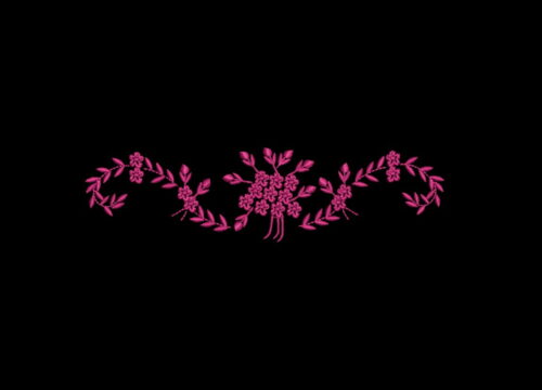 Matriz De Bordado Ramo Florzinha para bordar. Flores Moldura