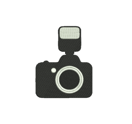 Matriz De Bordado Máquina fotográfica para bordar. 2