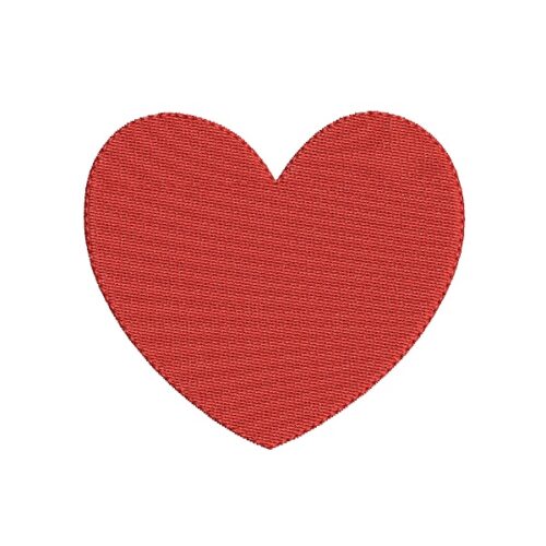 Matriz De Bordado Coração para bordar. 2