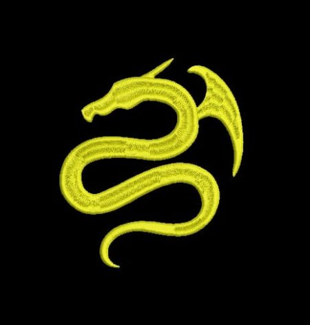 Matriz De Bordado Dragão Para Bordar.