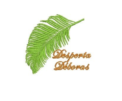 Matriz De Bordado Desperta Débora Para Bordar.