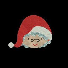 Matriz De Bordado Mamãe Noel Para Bordar.