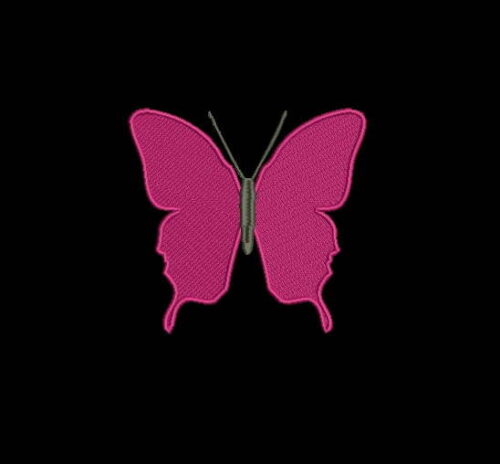 Matriz De Bordado Borboleta Simples para bordar. 