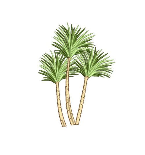 Matriz De Bordado Coqueiro para bordar. 