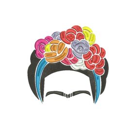 Matriz De Bordado Frida para bordar.