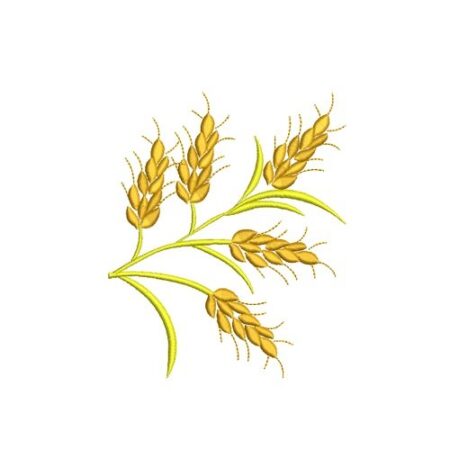 Matriz De Bordado Trigo Para Bordar. 2