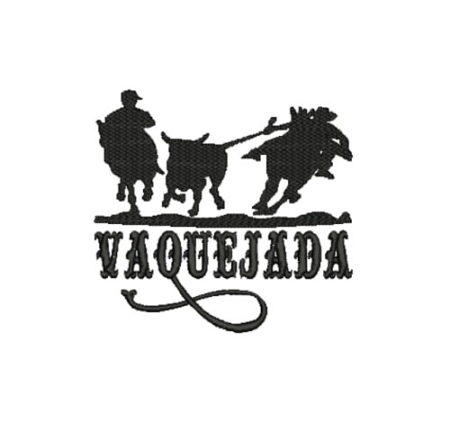 Matriz De Bordado Vaquejada Para Bordar. 5