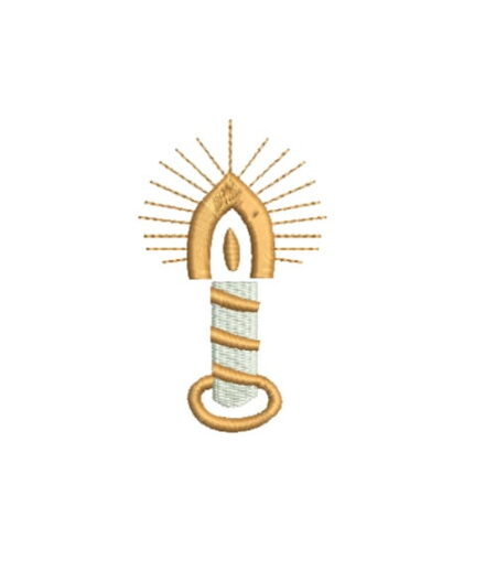 Matriz De Bordado Vela para bordar.