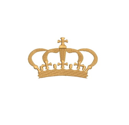 Matriz De Bordado Coroa Rei Para Bordar.