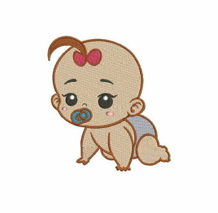 Matriz De Bordado Bebezinha para bordar.