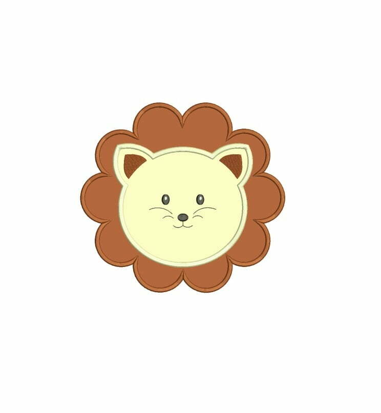 Matriz De Bordado Leão Aplique para bordar 2 Matriz De Bordado Leão Aplique para bordar 2.
