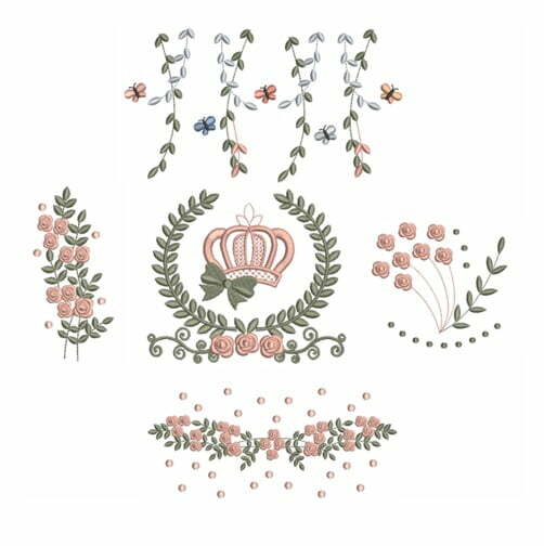 matriz de bordado - pacote raminhos flores bp matriz-de-bordado-pacote-raminhos-flores-bp