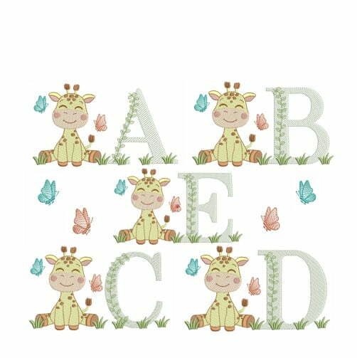 matriz-de-bordado-alfabetogirafa-bp matriz-de-bordado-alfabetogirafa-bp