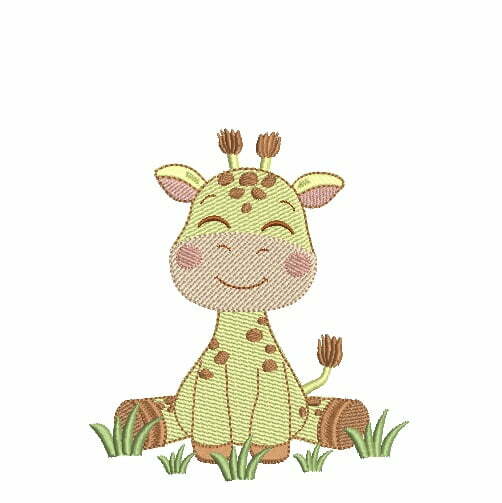 matriz de bordado girafa BP matriz-de-bordado-girafa-BP