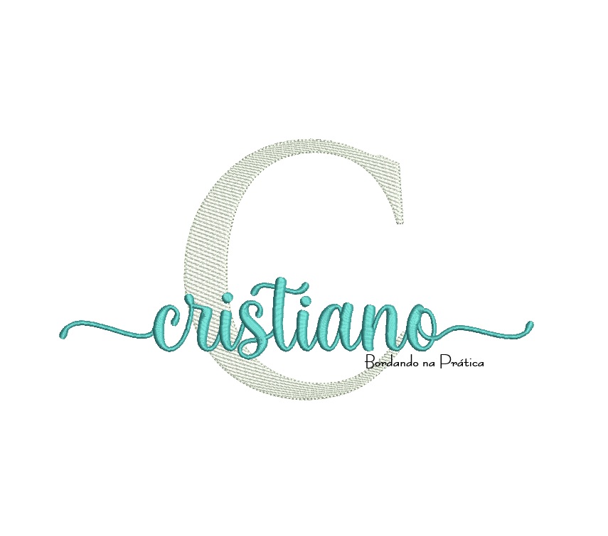 Matriz de bordado nome cristiano para bordar Bordando na Prática Matriz de bordado nome cristiano para bordar Bordando na Prática