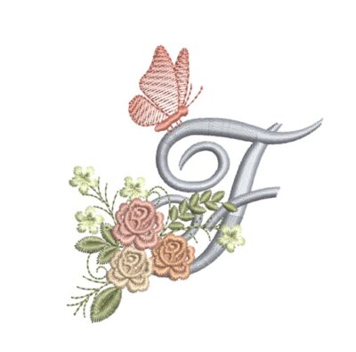 Matriz de Bordado Alfabeto Cursivo - Imagem 3