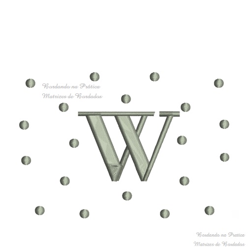 matriz de bordado letra W matriz-de-bordado-letra-W