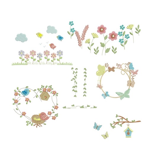 matriz-de-bordado-flores-borboletas