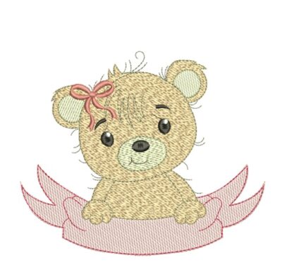 Matriz de Bordado Coleção Ursinhas - Imagem 6