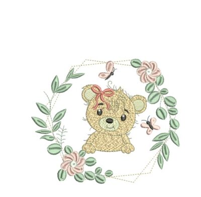 Matriz de Bordado Coleção Ursinhas - Imagem 4