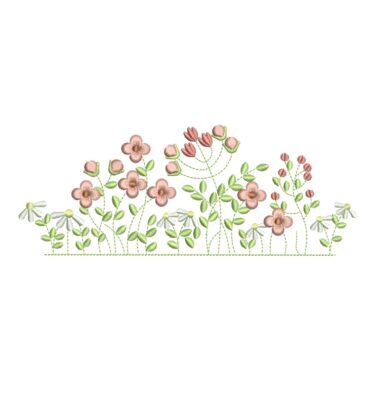 Matriz de Bordado Coleção Jardim - Imagem 3