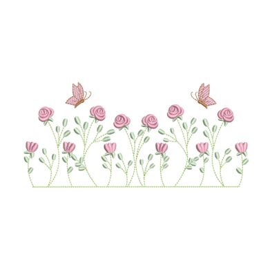 Matriz de Bordado Coleção Jardim - Imagem 7